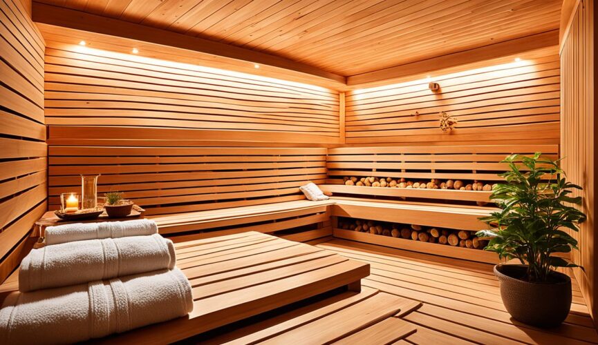 Zirbenholzsauna