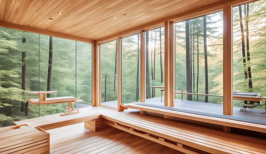 Sauna Dachschräge