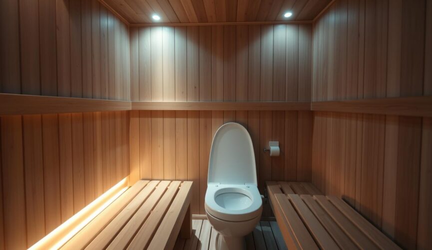Autarke Toilettensysteme für die Sauna